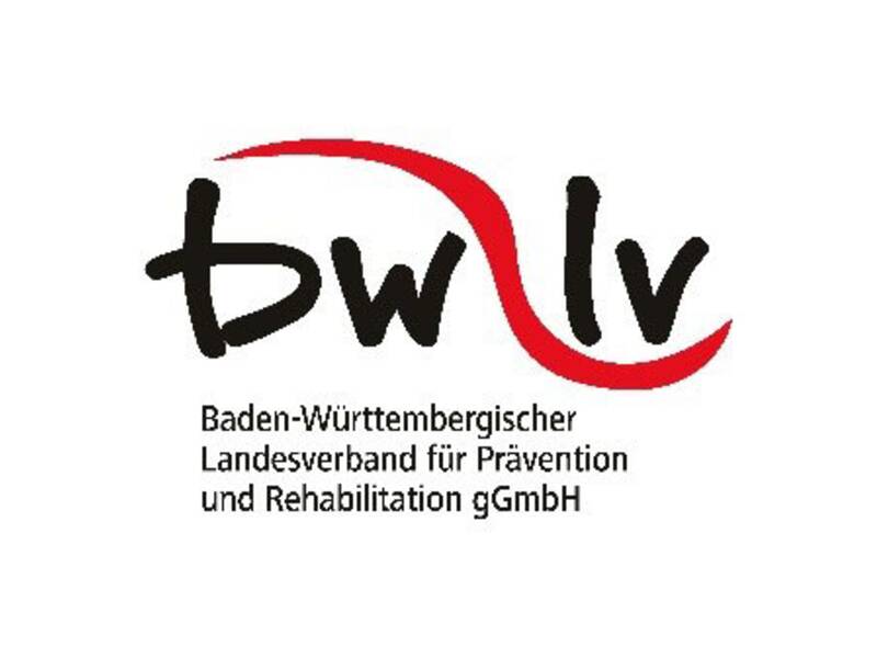Logo des BWLV. Schwarze Schrift mit rotem Akzent.