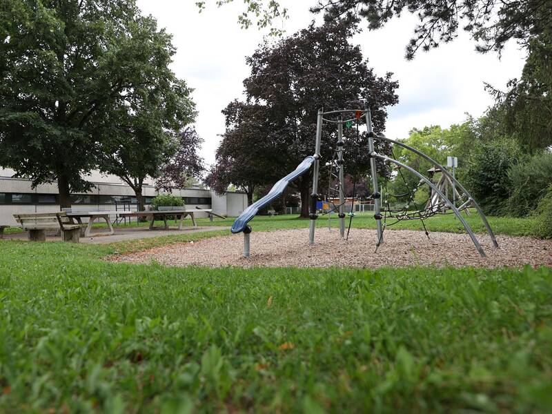Spielplatz Wolfgrubstraße, Klettergerüst