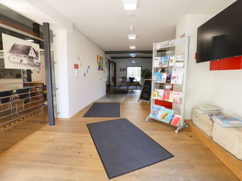 Familienzentrum Metzingen, Blick in den Eingangsbereich