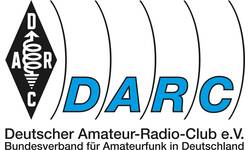 Das Bild zeigt das Logo des Deutschen Amateur-Radio-Clubs e.V. mit den Buchstaben "DARC" und dem Schriftzug "Bundesverband für Amateurfunk in Deutschland".