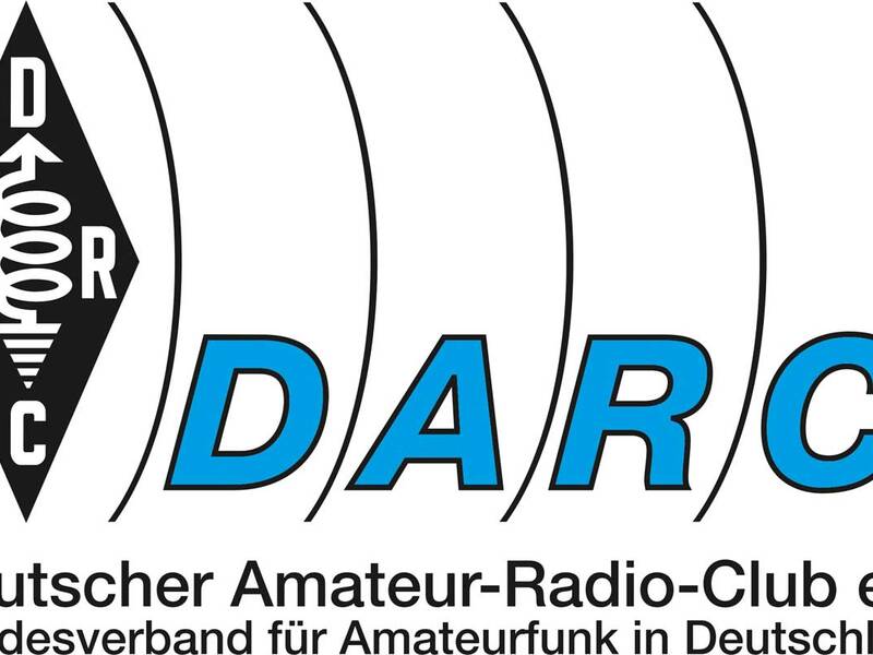 Das Bild zeigt das Logo des Deutschen Amateur-Radio-Clubs e.V. mit den Buchstaben "DARC" und dem Schriftzug "Bundesverband für Amateurfunk in Deutschland".