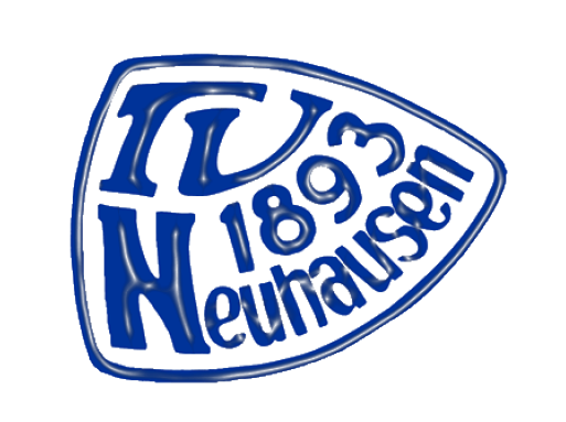 Das Logo von TV Neuhausen besteht aus einer blauen, schildförmigen Grafik mit dem Schriftzug „TV 1893 Neuhausen“.